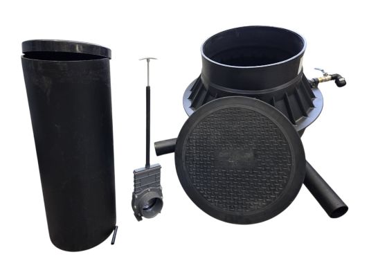 Schwimmerschacht für Reitplatz